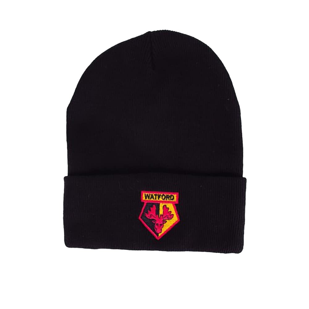 Watford Cuff Knitted Hat - Black