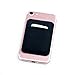 Magic Vosom Card Secure Holder Stick on Lycra Wallet Pouch Support iPhone 6 7 Samsung Galaxy and Blu Smartphones Black
