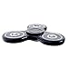 VILLATONE - Black Fidget Spinner - Professional (Si3N4 Ceramic R608 Bearing) - High Speed & Longest Spin. EDC ADHD Focus Figit Tri-Spinner. Boredom Attention Anxiety Hand Toy
