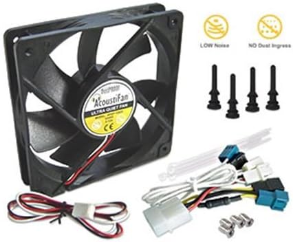 AcoustiFan AFDP 9225B Dustproof Ultra Quiet Fan