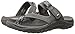 Skechers Women's Reggae Trailway Flip Flop, Grey/White, 8 M US