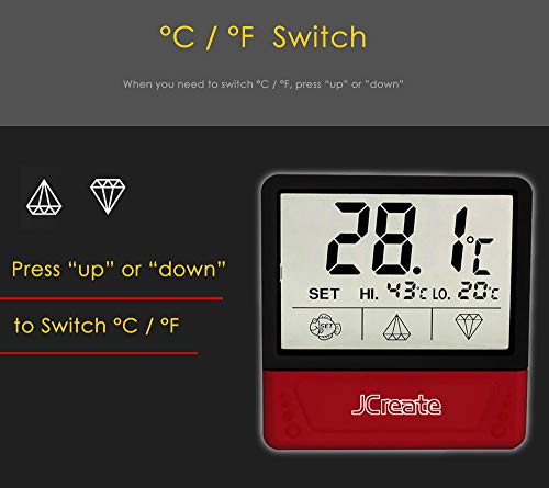 4 jcreate+Thermometer+Temperature+Terrarium+Amphibians