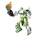 Transformers Generations War for Cybertron: Siege Deluxe Class WFC-S15 Autobot Greenlight Action Figure with Dazzlestrike Battle Masters Figure, Brown/A