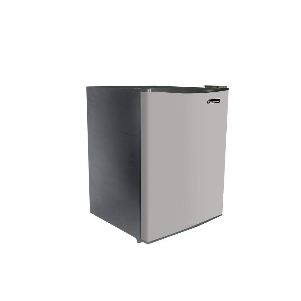 Magic Chef MCAR240SE2 Energy Star Stainless Steel Door 2.4 Cu. Ft. Mini All-Refrigerator, Silver