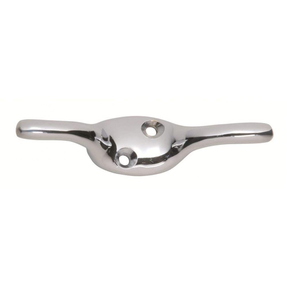 IRONMONGERY WORLD® 10 X Cleat Hook Roman Blind Cord Hook Chrome 3"/75mm