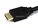 Monoprice 8inch 28AWG High Speed Male to Female HDMI® Port Saver - Black
