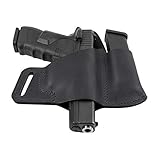 Relentless Tactical Comfort Carry Leather Holster & Mag Pouch Combo | Made in USA | Fits Glock 17 19 22 23 32 33 | Springfield XD & XDS | S&W M&P Shield | Fits Most 1911 Style Handguns