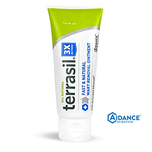Wart Remover – Safe for Sensitive Skin Dr Recommended 100% Guaranteed All Natural Pain Free Salicylic Acid Free Patented Treatment for Plantar Genital Facial Warts by Terrasil