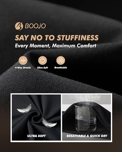 BOOJO 5 Pack Men's Gym Tank Tops - Workout Quick Dry Sleeveless T-Shirts Muscle Shirts for Athletic Bodybuilding Training