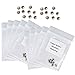 Zorvo 5 Packs Dental Orthodontic Lingual Buttons Bondable Round Base For Bondable Type