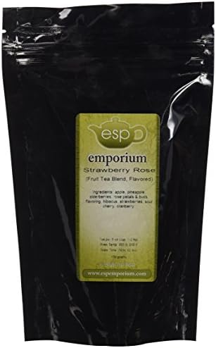 ESP Emporium Fruit Tea, Strawberry Rose, 3.53 Ounce