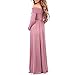 Mother Bee Maternity Cowl Neck Over The Shoulder Maternity Dress for Baby Shower or Casual Wear
