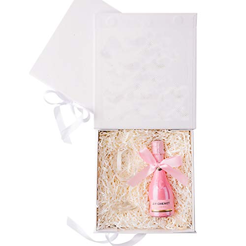 Galleon Crisky White Decorative Gift Boxes With Ribbon Birthday