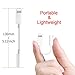 Headphone Jack Adapter for iPhone, 3.5mm Earphone Adaptor for iPhone Xs/Xs Max/XR/ 8/8 Plus/X (10) / 7/7 Plus, Audio Splitter Accessories Music Aux Adapter Headphone Dongle 3.5mm Earbud Cable – Whitethumb 4