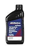 ACDelco 10-9243 Professional Dexron VI Full Synthetic Automatic Transmission Fluid - 1 qt