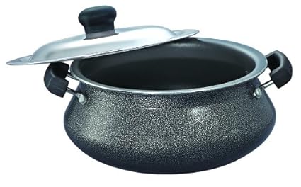 Prestige Omega Select Plus Mini Handi with Lid, 160mm, Black