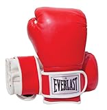 Everlast Pro Style 8-Ounce Youth Training Gloves (Red)