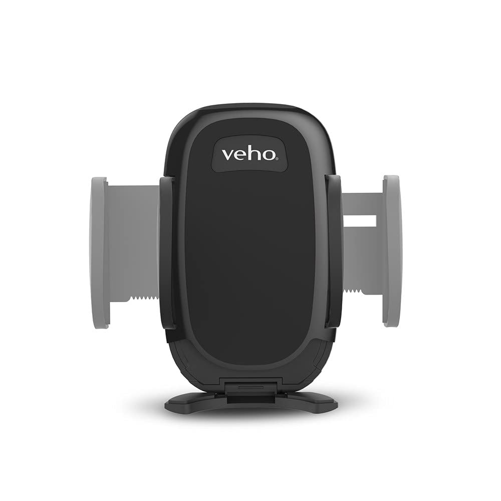 Veho TA-9 Universal in-car smartphone cradle/holder| windscreen suction cup & air vent fixing mount(s) | Designed in UK | VAA-015-TA9