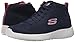 Skechers Sport Women's Burst Divergent Fashion Sneaker,Navy,8 M US