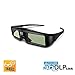 ExquizOn Ultra-Clear HD 96-144Hz DLP Link 3D Active Rechargeable Shutter Glasses for All 3D DLP Projectors BenQ, Optoma, Dell, Mitsubishi, Samsung, Acer, Vivitek, NEC, Sharp, ViewSonic & Endle primary