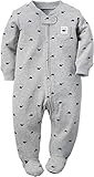 Carter's Baby Boys' Cotton Zip-Up Sleep & Play