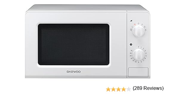 Daewoo KOR-6F07 Microondas, 20 litros, manual, sin grill, color ...