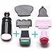Welcomeuni Nail Art Stamping Plate Image Tool Kit with Double Ended Stamper & Scraper