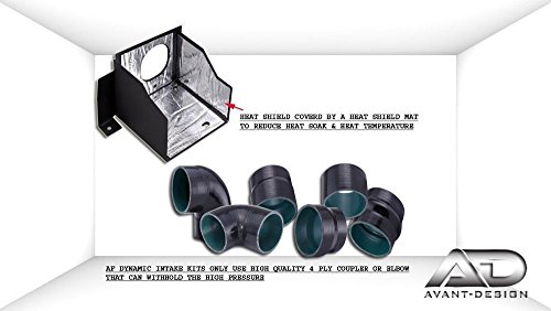 AF Dynamic Black Air Filter Intake Kit 2014-2018 for Dodge Ram 2500 3500 Pickup HEMI 6.4L 6.4 V8