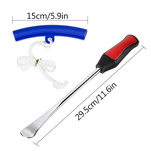 Mookis Tire Spoons Lever Iron Tool Kits Motorcycle Bicycle Tire Changer with Rim protectors
