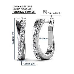 Cate & Chloe Amaya Adventurous 18k White Gold