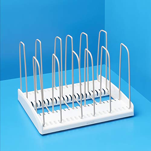 YouCopia 09041-01-WHT StoreMore Adjustable Cookware Rack Pan Organizer, 6 diviers - Thumbnail 4