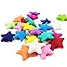 10pc 37mm Large Silicone Five-pointed Star Beads Teether More Than 5 Colors Mixed Colors Diy Accessories