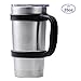 Handle for 30oz Yeti Rambler Tumbler Cooler Cup SIC Kodiak Cups Etc Holder Grip Black