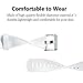 iGK Replacement Bands Compatible For Fitbit Charge 2, Adjustable Replacement Bands with Metal Clasp Classic Edition White Small
