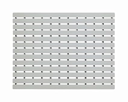 EUROTEX Plastic Anti Slip Skid Proof Mat (61x45cm, Grey)