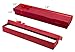 Novel Box® Cardboard Jewelry Bracelet Gift Boxes with Rosebug Bows in Assorted Colors 7.8X1.6X0.8 (Pack of 12) + NB Cleaning Cloth