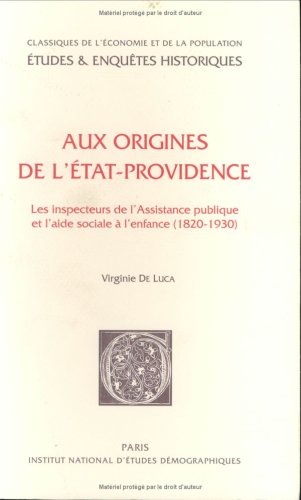 Aux origines de l'État-providence