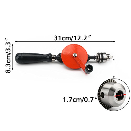Hand Drill Manual, EnPoint DIY Craftsman Hand Drill Rotary Cranking
