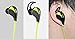 Bluetooth Headphones By Zivigo Lightweight Wireless Bluetooth Earbuds, bluetooth sport headphones, Bluetooth Earbuds For Running, Bluetooth 4.0 with Aptx, Premium Sweat Proof Earbuds with Built in Microphone, (Black+Green)