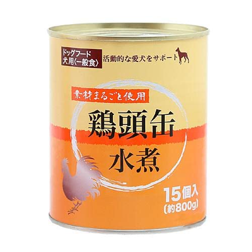 ペッツバリュー 鶏頭缶 1缶（15個入り 約800g）商品画像