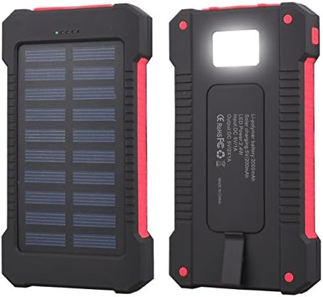 POWBBATT Power Bank 4000mAh Portable Charger PowerCore, PowerIQ Technology for iPhone, iPad &amp; Samsung Galaxy &amp; More – Little Red