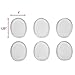 Soft Gel Heel Pads [12 PCS] - Silicone Cushion Inserts for Women's Shoes - Self-Adhesive Insoles for Foot Care, Pain Relief and Improved Fit
