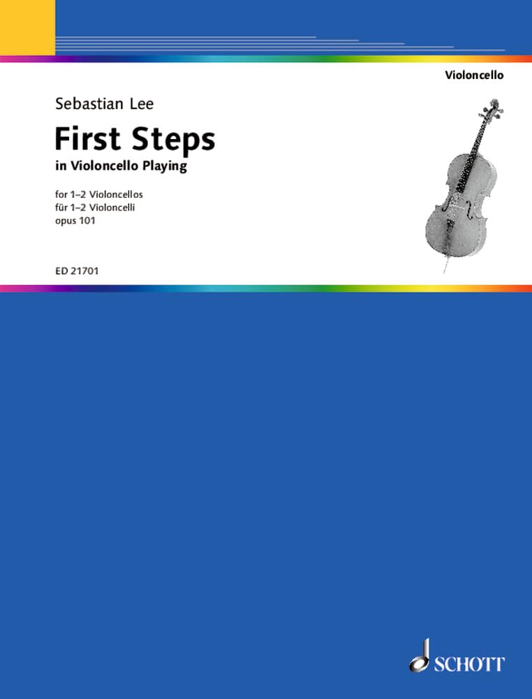 First Steps in Violoncello Playing - Op.101 - Cello - performance score - ( ED 21701 ): op. 101. 1-2 cellos. Partition d'exécution.