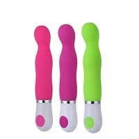 FLORMOON Mini Massager - 1pcs Handheld Massagers - 10 Speeds Waterproof Trigger Point Messager - Whisper Quite - Smooth Body Massagers for Neck, Shoulder, Back Pain Relief (Random Color)