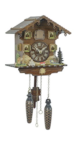 Trenkle Quartz Cuckoo Clock Swiss House TU 432 Q