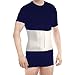 Most Comfortable Abdominal Binder, Additional Plush Foam Panel Added for Pleasant Wear, Post Pregnancy, Post-Operative and Abdominal Injuries Support, Medium (46