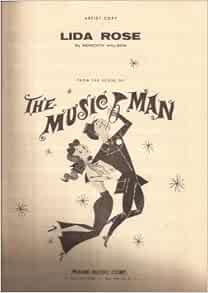 Lida Rose by Meredith Willson from The Score of The Music Man Artist ...