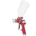 Thunder Hardware High Volume Low Pressure Gravity Feed Spray Gun, 20 oz