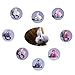 Beyond280 Cute Elastic Hair Ties and Hair Clips for Toddlers Teen Girls and Young Women Adorable Rabbit Bunny Hair Accessories for School and Work White Pink Grey Red Pack of 8