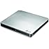 LG Electronics 8X USB 2.0 Super Multi Ultra Slim Portable DVD Rewriter External Drive with M-DISC Support for PC and Mac, Silver (GP60NS50)